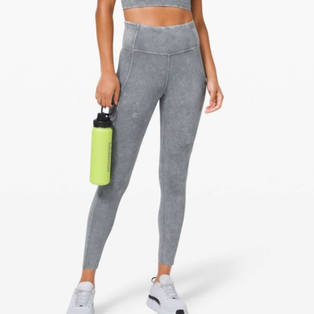 Lululemon Fast and Free High Rise Tight 25" *Ice Dye